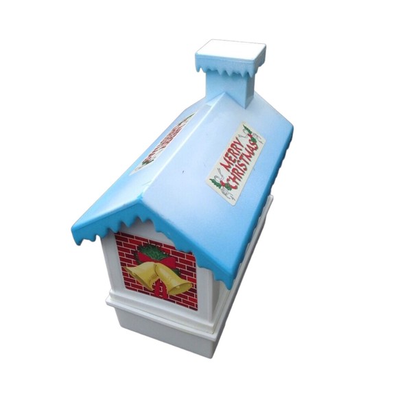 SCIENTIFIC TOYS LTD Christmas Music Box Building House JINGLE BELLS Vintage - Picture 7 of 10